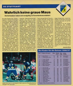 Eishockey News Sonderheft DEB-Ligen 96-97