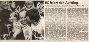 EC Stuttgart Saison 1994/95